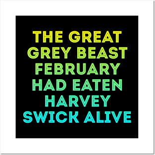 February quote Posters and Art